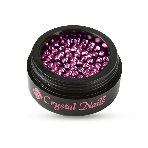NOVA Crystals Strasszkő - Rose AB SS3 (1,4 mm) - 1. kép