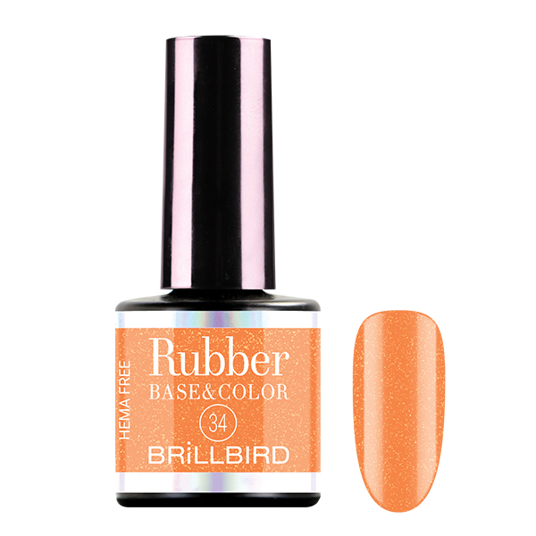HEMA Free Rubber Gel Base&Color - 34 - 8ml - 2. kép