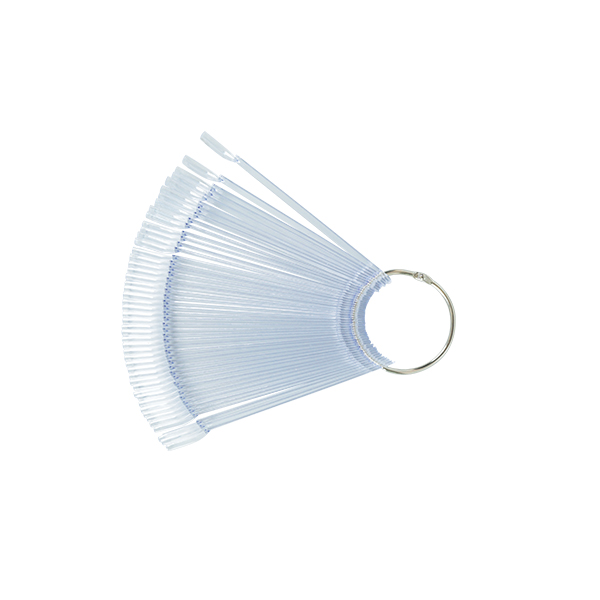 Clear nyeles Tip fém gyűrűvel, 50 db-os - 2. kép