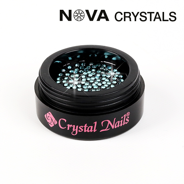 NOVA Crystals Strasszkő - Aquamarine SS3 (1,4 mm) - 2. kép