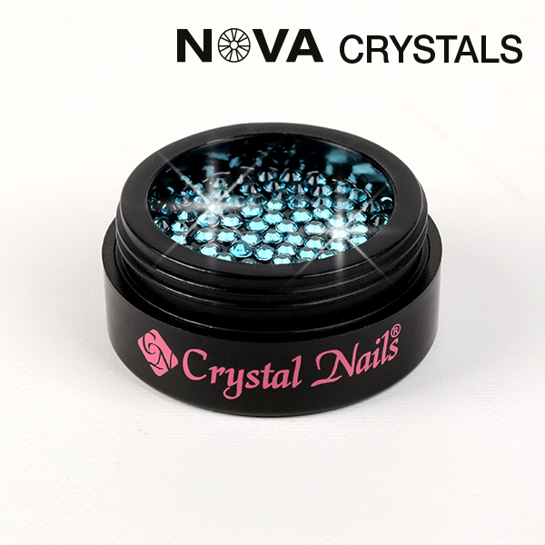 NOVA Crystals Strasszkő - Aquamarine SS8 (2,4 mm) - 2. kép