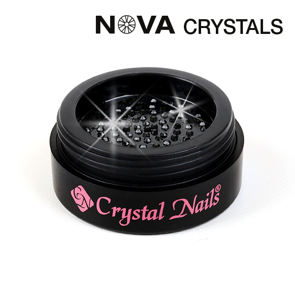 NOVA Crystals Strasszkő - Black SS3 (1,4 mm) - 2. kép