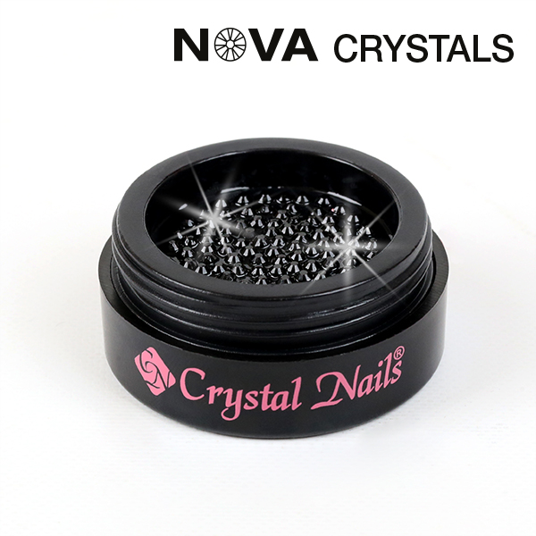 NOVA Crystals Strasszkő - Black SS5 (1,8 mm) - 2. kép