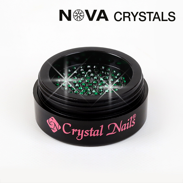 NOVA Crystals Strasszkő - Emerald SS3 (1,4 mm) - 2. kép