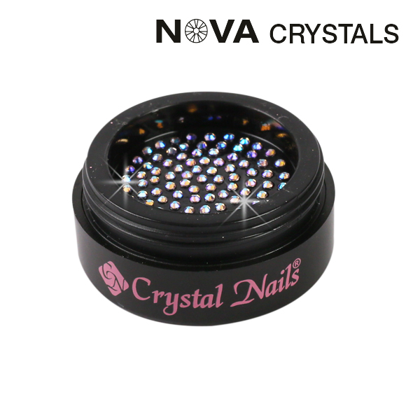 NOVA Crystals Strasszkő - Light Rose AB SS3 (1,4 mm) - 2. kép