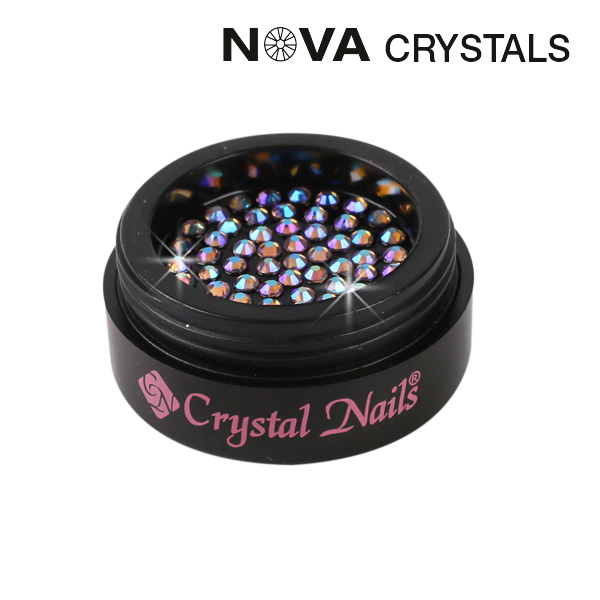 NOVA Crystals Strasszkő - Light Rose AB SS8 (2,4 mm) - 2. kép