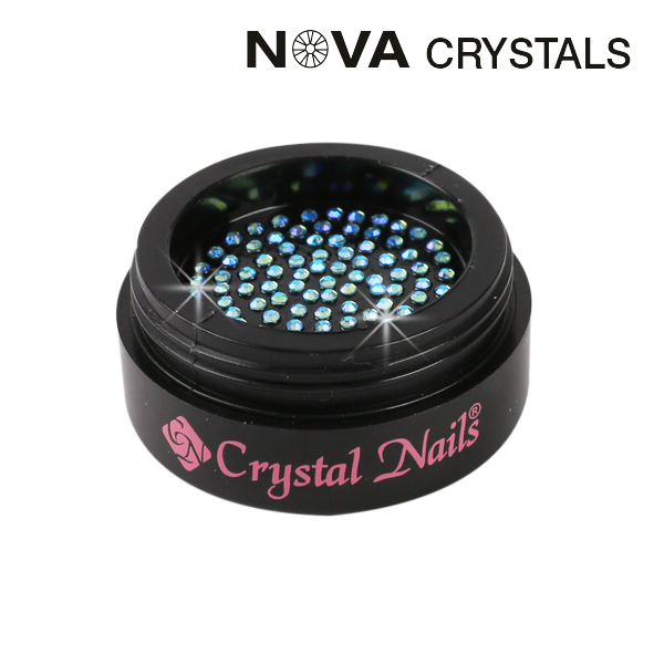 NOVA Crystals Strasszkő - Aquamarine AB SS3 - (1,4 mm) - 2. kép
