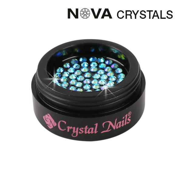NOVA Crystals Strasszkő - Aquamarine AB SS8 (2,4 mm) - 2. kép