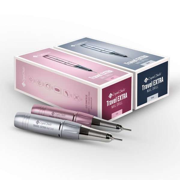 Travel Extra Nail Drill csiszológép - Pink - 3. kép