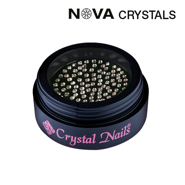 NOVA Crystals Strasszkő - Champagne SS3 (1,4 mm) - 2. kép