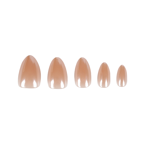 PressOn Nail Tip - White chrome - 2. kép