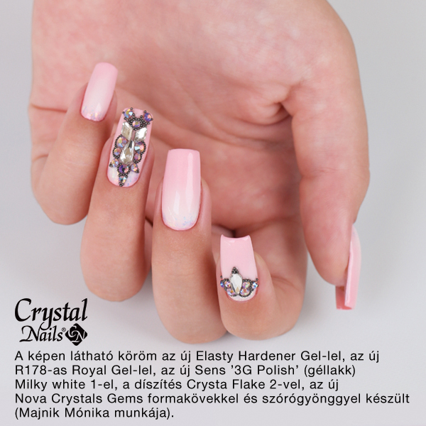 SENS 3G HEMA Free Polish - Milky White_1 4ml - 2. kép