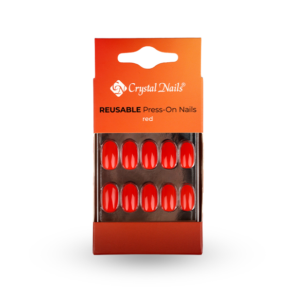 PressOn Nail Tip - Red - 2. kép