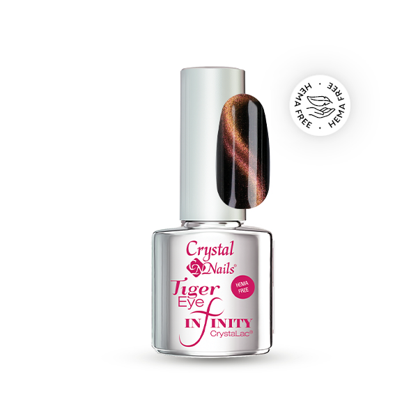 Tiger Eye Infinity HEMA Free CrystaLac #1 - 4ml - Limitált! - 2. kép