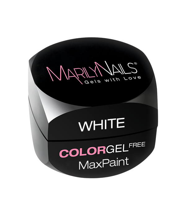 MaxPaint Color gel Free - White - 3ml - 2. kép