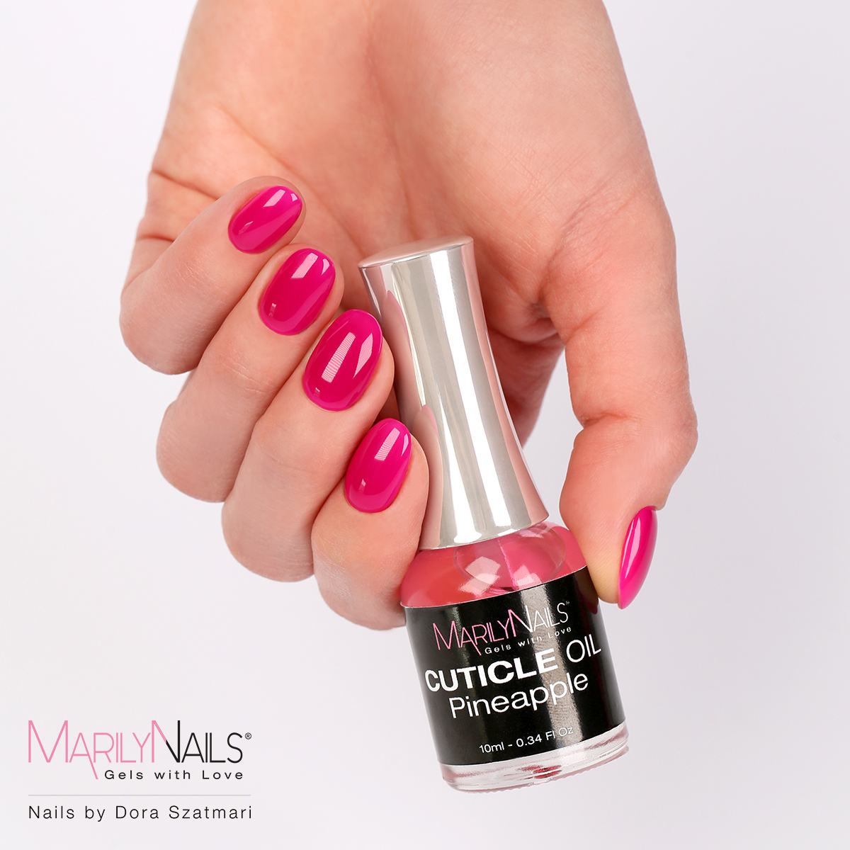 Cuticle Oil - ananász - 10ml - 2. kép