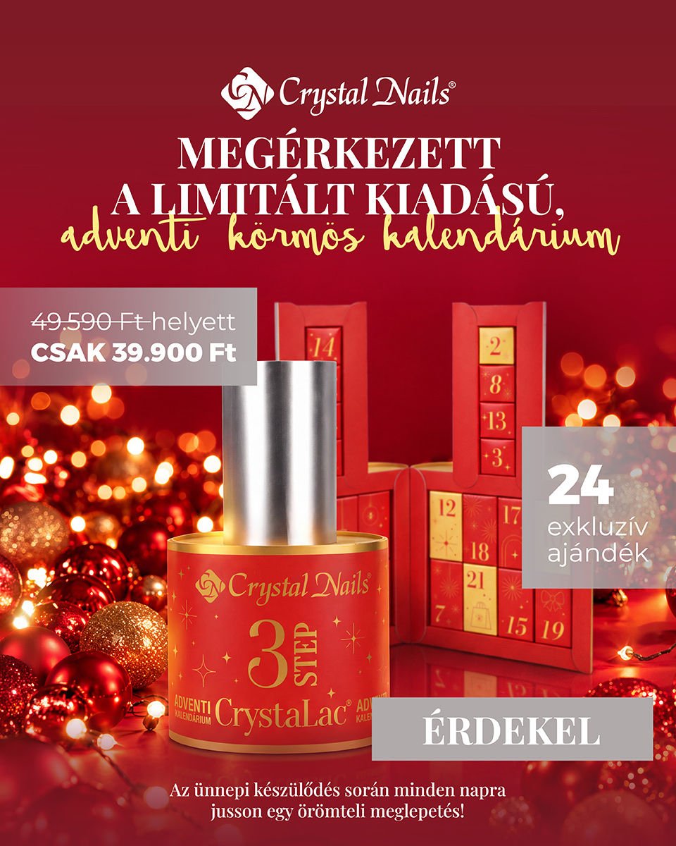 Crystal Nails Adventi naptár 2026